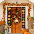 thumbnail image 6 of Thanksgiving Door Cover 35x71 Inch Polyester, Fall Harvest Door and Wall Hanging, Festival Party Front Door Decoration, 6 of 6