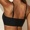 thumbnail image 4 of UIX Women Removable Shoulder Strap Swimwear Tops Strapless Bikini Top Bandeau Swim Top Tube Top Swimsuit Blouse, 4 of 8