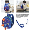 thumbnail image 3 of Mochila con arnés de seguridad Jadeshay Dinosaurio de dibujos animados para bebés y niños pequeños, 3 of 11