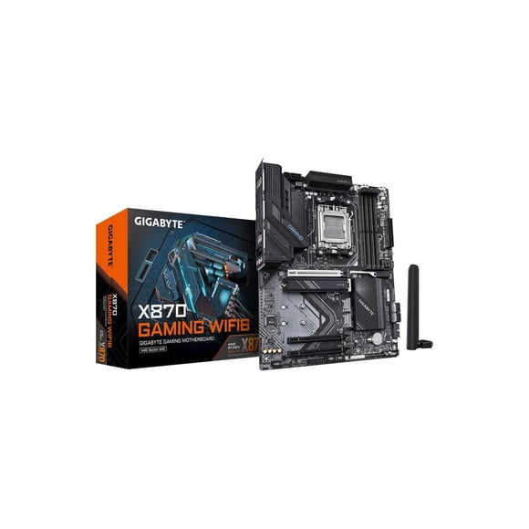 Gigabyte Ultra Durable X870 GAMING WIFI6 Carte Mère de Bureau de Jeu - Jeu de Puces AMD X870 - Socket AM5 - ATX (x870gamingwifi6)