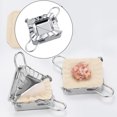 thumbnail image 3 of Dsseng Ravioli Maker Set, 1 Pack Stainless Steel Pierogi Dumpling Maker Wrapper Pastry Dough Press Pie Empanada Press Mould Pastry Crimpers, Dumplings - Home Cooking Kitchen Accessories, 3 of 5