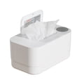 thumbnail image 2 of Wipes Heater Portable | Intelligent Temperature Control Dispenser | ABS Material | Large Capacity Holds 150 Wipes | Surround Uniform Heating | Silent Operation | Includes USB Cable | 9.5x20x12cm, 2 of 8