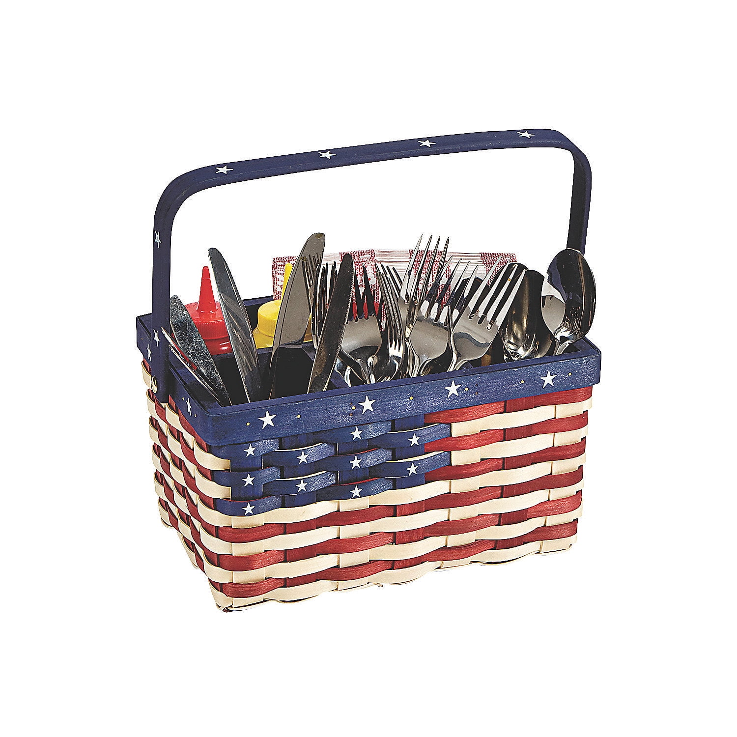 Patriotic Utensil Caddy Home Decor 1 Piece