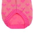 thumbnail image 4 of Suéter de perro Sunnimix lindo de invierno con punto de corazón rosa tamaño S, 4 of 8