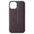 thumbnail image 1 of ELEHOLD Stand Case for iPhone 11,Leather Case with TPU Shockproof Bumper Foldable Kickstand Slim Lightweight Protective Case,Purple, 1 of 8