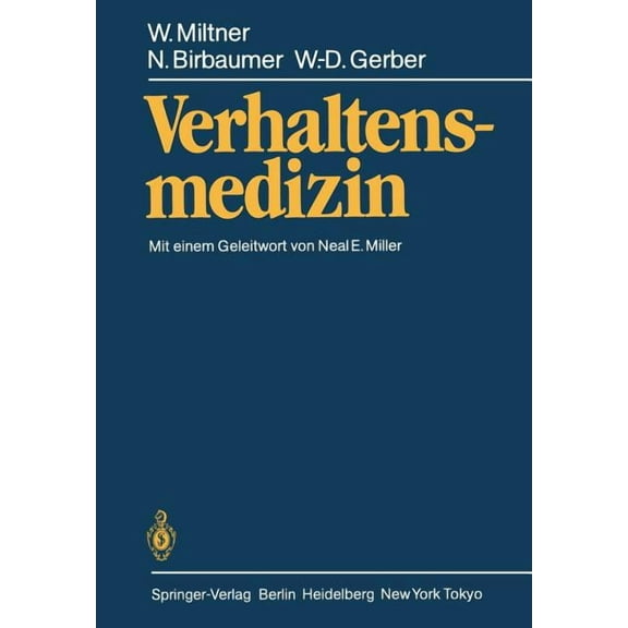 Verhaltensmedizin, (Paperback)