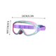 thumbnail image 3 of Gafas de Natación para Niños - Estilo Máscara de Natación de Marco Grande, Antivaho Impermeable con Protección UV, Vista Panorámica de 180°, Correa Ajustable, Edades 6-14, Niños y Niñas, 3 of 5