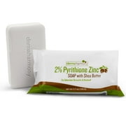 DermaHarmony  2% Zinc Pyrithione (ZNP BAR) Shea Butter Soap (1 Bar) 3.7 oz