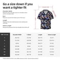 thumbnail image 7 of Gaeub Astronauts in sport Men's Lapel Short Sleeve Shirt, Relaxed Fit Shirt, Soft and Breathable for Outdoors Party Travel - Small, 7 of 7