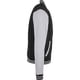 thumbnail image 2 of Build Your Brand - Chaqueta Basic College para Hombre (Negro, Gris Jaspeado), 2 of 4