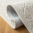 thumbnail image 5 of SAFAVIEH Textural Dinah Geometric Runner Rug, Ivory, 2'3" x 14', 5 of 8