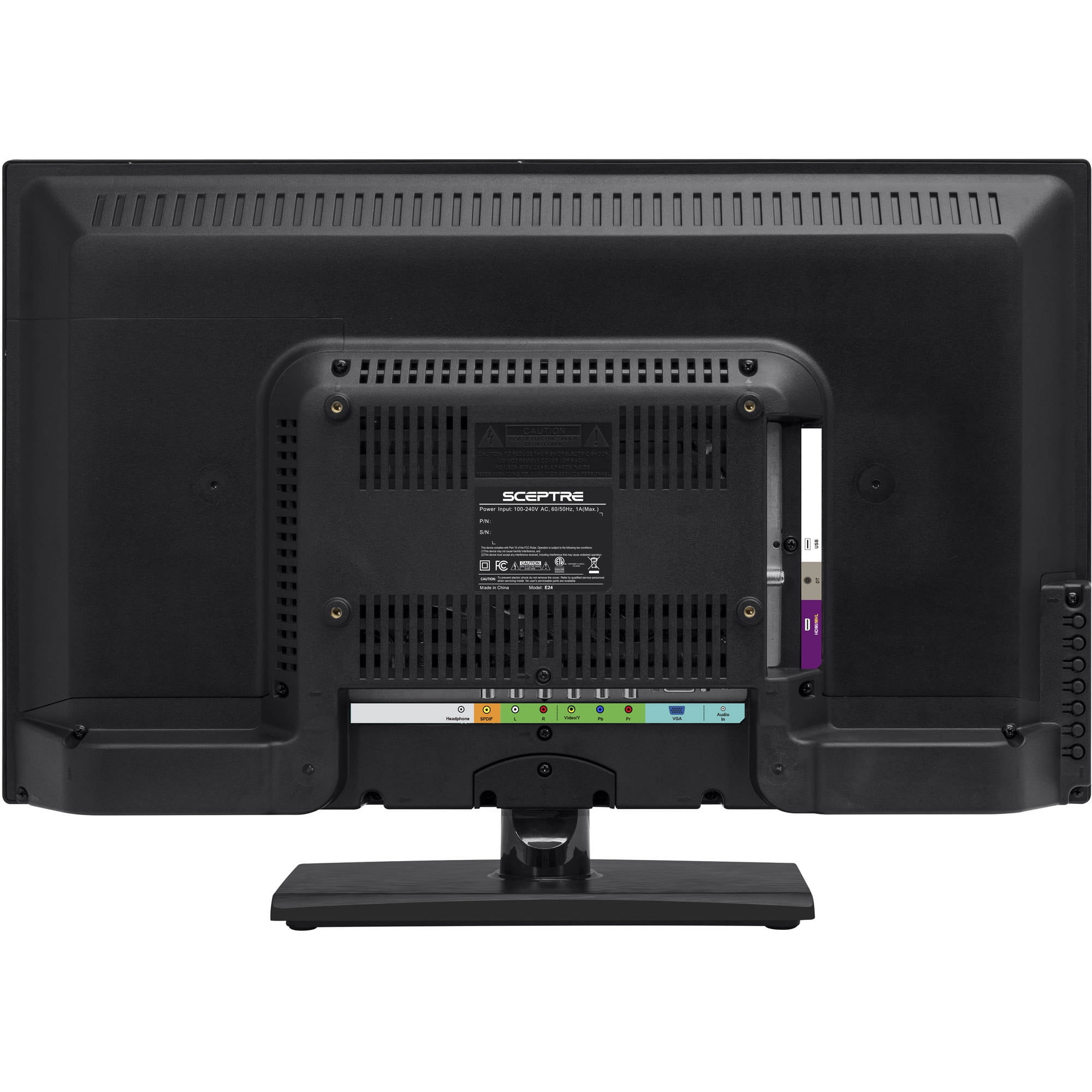 Full HD 1080p LED Pc 24' Monitor LCD Gaming Monitor HDMI DVI VGA DESKTO