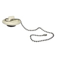thumbnail image 1 of Tapón de lavabo Plumb Pak PP820-42, 3,5 cm, blanco con cadena de 28 cm, 1 of 1