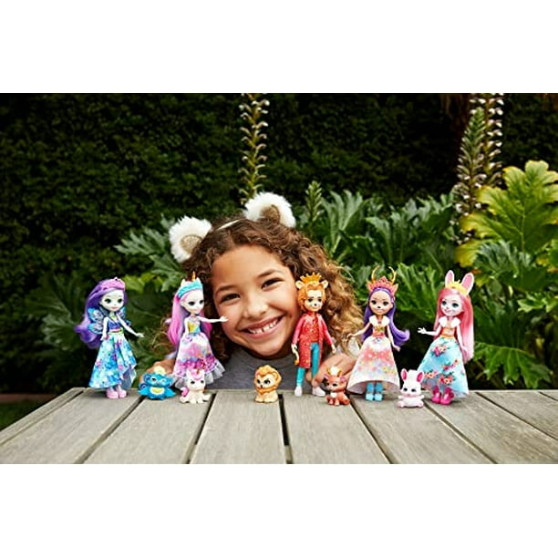 Royal Enchantimales Multipack con 5 Muñecas 6-in/15.2-cm y 5 figuras de ...