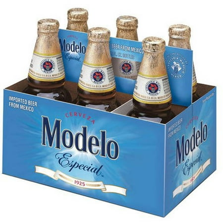 Modelo Especial Beer, 12 fl oz, 6 Pack - Walmart.com