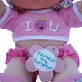thumbnail image 3 of Goldberger Baby's First 12" Smartie Pants Doll with Raspberry Pink T-Shirt - Includes "Baby Talk" Sound Module with Surprise Raspberry Ending, 3 of 12