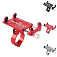 thumbnail image 4 of Soporte de bicicleta de aleación de aluminio Soporte de teléfono móvil GPS Soporte de bicicleta Manillar ajustable Soporte de teléfono inteligente de motocicleta Inevent PJ7696-02, 4 of 7