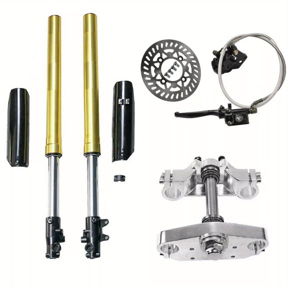 735mm Upside down Front Forks Triple Tree Brake for Pit Bike Apollo SSR Taotao