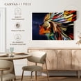 thumbnail image 5 of Elephant Stock Abstract Star Profile Wall Art - People Canvas Canvas - 39" x 26", 5 of 8