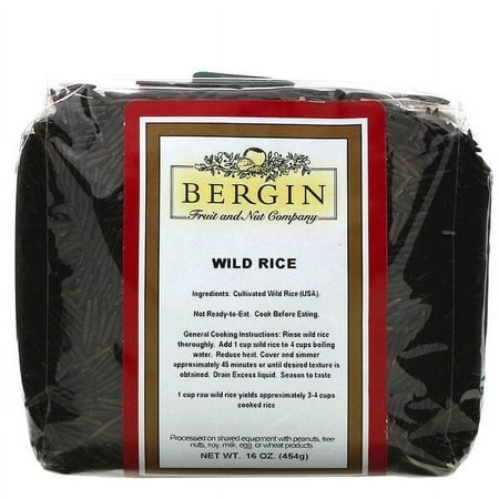 Bergin Fruit and Nut Company Wild Rice 16 oz