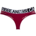 thumbnail image 2 of Malla femenina de la malla sin fisuras hueco hueco impreso cintura baja ropa interior transpirable g-string yoga bragas calzoncillos para el vino de fiesta rojo l Eigraketly AP004233-14, 2 of 7