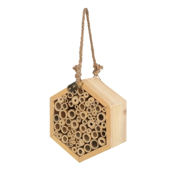 Colmena de madera al aire libre, jardín, casa de abejas, colmena creativa, casa colgante
