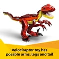 thumbnail image 6 of LEGO Creator 3 in 1 Fierce Dinosaur Building Toy for Boys & Girls, Ages 8+ - Kids Build 1 of 3 Prehistoric Animal Figures - Gift Idea for Birthdays - 31379, 6 of 8