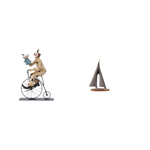 Figura de , estatua, escultura, colección, adorno para mesa, centro de mesa, vitrina, comedor, regalo, decoración de barco de vela, estatua de b