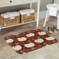 thumbnail image 6 of Non Slip Door Mat, Autumn White Pumpkin Fast Drying Bath Tub Mats, Absorbent Bathroom Rugs Entrance Welcome Mat, Bath MatS for Tub, Floor, Home, Kitchen, Hotel,16x24in, 6 of 7
