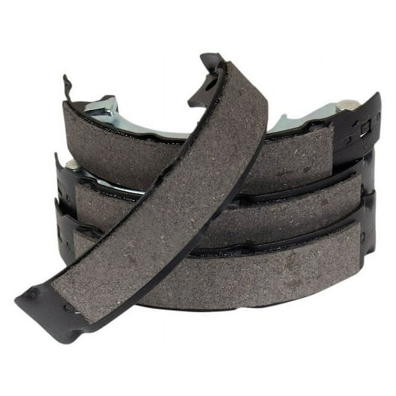 Rear Parking Brake Shoe Set - Compatible with 2010 - 2013 Kia Soul 2011 2012