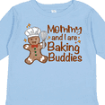 thumbnail image 4 of Inktastic Mommy And I Are Baking Buddies Boys or Girls Long Sleeve Toddler T-Shirt, 4 of 5