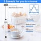 thumbnail image 3 of Milk Frother Handheld Electric Milk Coffee Foam Maker with 2 Whisks, Powerful 3 Speeds Rechargable Coffee Mixer for Coffee, Lattes, Cappuccino, Matcha, 3 of 4