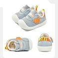 thumbnail image 4 of Otqutp Baby Boys Girls Mesh Breathable Sneakers Hook Loop Sole Non Slip First Walking Sport Shoes Toddler New Born Soft Casual Shoes, 4 of 4