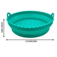 thumbnail image 4 of Reusable Fryer Silicone Baking Pad Foldable Fryer Tray Pad, 4 of 6