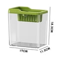 thumbnail image 2 of Living room turtle feeding box household transparent small office desktop, 2 of 7