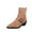 Brown, variant on jsaierl Cowboy Boots For Women Pointy Toe, Women's Western Boots Cowgirl Boots Mid Calf Boots, Chunky Heel Faux Suede Ankle Buckle Bootie