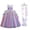 Purple Dress Accessories, variant on Wanke Girls Princess Dress Fancy Party Costume Dress up Wedding Birthday Party Gown for Age 2-11 Years Old