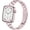 Cherry Pink, variant on Thin Stainless Steel Bands Compatible with Apple Watch 38mm 40mm 41mm 42mm 44mm 45mm 46mm 49mm for Women, Metal Straps for iWatch Series 10 9 8 7 6 5 4 3 2 1 SE Rose Pink