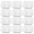 thumbnail image 3 of 20 Pcs Assiette de Pesée pour Bateau Plateau de Rangement Carré, 3 of 7