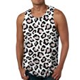 thumbnail image 1 of Fashnice Débardeurs pour Hommes Imprimé Ciel Étoilé Été Sans Manches T-Shirts de Course Décontractés Style O 2TG, 1 of 2