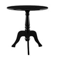 thumbnail image 6 of Linon Kennan Acrylic Round End Table, Black, 6 of 7