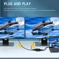 thumbnail image 3 of 4K HD Multimedia Interface Splitter 1x4 1 in 4 Out HD Multimedia Interface Extender for PC Projectors Black, 3 of 5