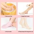 thumbnail image 3 of Moisturizing Foot Socks Soft Silicone Socks Gels Socks Beach Protective Socks for Women Foot Care After Pedicure, 3 of 11