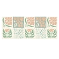 thumbnail image 1 of Inteprter 10 piezas de azulejos autoadhesivos de pared con diseño floral retro para cocina y salpicadero Decoración del hogar, 1 of 6