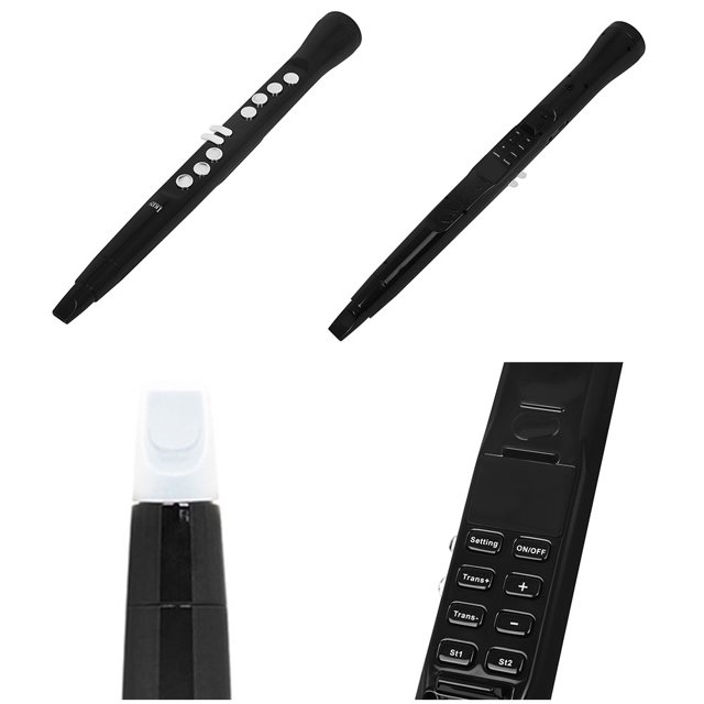 Mini Flauta De Saxo Eléctrica DQrwqpou Compatible Con Bluetooth Carga USB Instrumento Musical