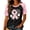 Black #45, variant on DORKASM Womens Breast Cancer Shirts Crew Neck Cancer Survivor Tee Short Sleeve Breast Cancer Awareness Fashion Hope Love Wings Tshirt Pink Ribbon Comfy Tops Vermilion XL