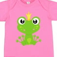 thumbnail image 4 of Inktastic Cute Frog, Green Frog, Frog Prince, Crown Boys or Girls Baby Bodysuit, 4 of 5