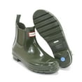 thumbnail image 3 of Hunter Women's Original Chelsea Gloss Rain Boots, Dark Olive,6 M US, 3 of 7
