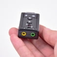 thumbnail image 6 of Deyuer USB External 7.1 Channel Sound Card 3.5mm Jack Microphone Audio Adapter for PC,1#, 6 of 8
