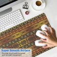 thumbnail image 4 of Long Mouse Pads for Desk,Boho Golden Ethnic Pattern Desk Mats on Top Of Desks, Desk Mouse Pad Extra Large with 3mm Non-Slip Base and Stitched Edge for Gaming,Office,Work,Home 31.5"x15.7", 4 of 6